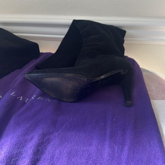 Ralph Lauren collection suede beautiful EUC boots paid $1,300- size 8 - Picture 8 of 14